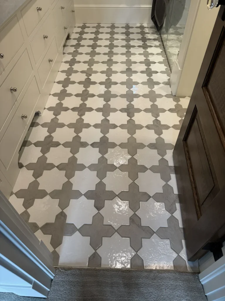 bathroom tile maintenance